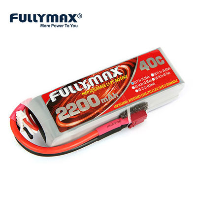 2 Cell 7.4 V 2200mah Lipo Battery 2S 40C RC Model Battery  DEANS XT60 EC3 Plug