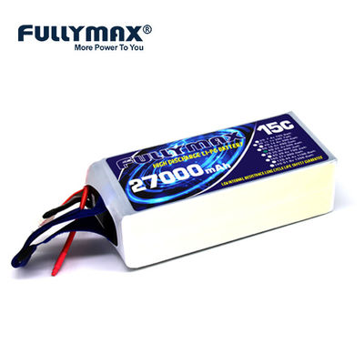 Bateria de drone comercial Fullymax 6s 22,2 V 15C 27000mAh UAV UAS EVTO