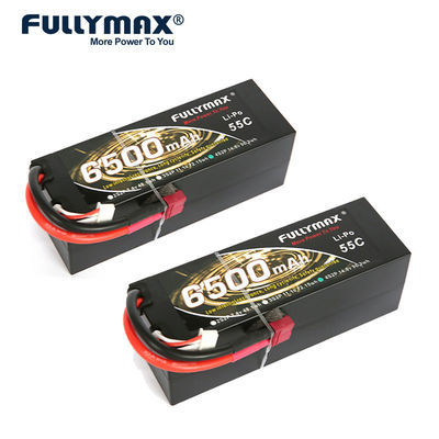 decanos T Tomada Rc Modelo Battery do passatempo da bateria 14.8v 55C 6500mAh de 4S Lipo