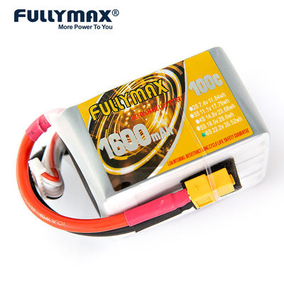22.2v 1600mah LiPo 6s 100c Lipo Racing Battery Pack For Intelligent Equipment Fpv Lipo Racing Battery
