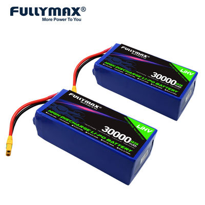 30000 tomada dos zangões XT90-S da indústria do transporte de carga de Mah Lipo Battery 6S 22.2V 15C EVTOL