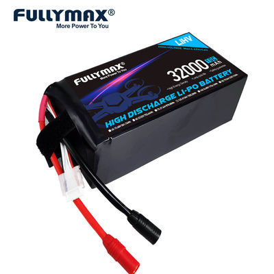 Bateria Drone 12s 32000mAh 10C 47.04V Fullymax UAV Lipo Bateria Alta Voltagem