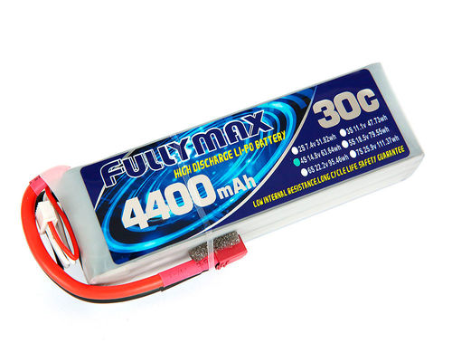 Bloco 30C 4400mAh 4S 14.8V da bateria de FULLYMAX LiPo com a tomada de T para carros de RC, aviões de RC, RC Heli