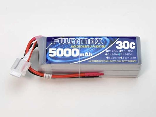 Bloco 30C 5000mAh 5S 18.5V da bateria de FULLYMAX LiPo para RC Heli, avião da Reparo-asa, aviões de RC, F3A aerobatic