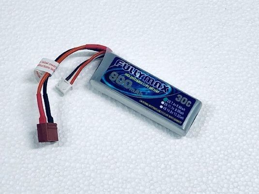 bateria de 7.4V 900mAh 30C LiPO para o modelo Buggy Crawler Truck do helicóptero do zangão RC de FPV