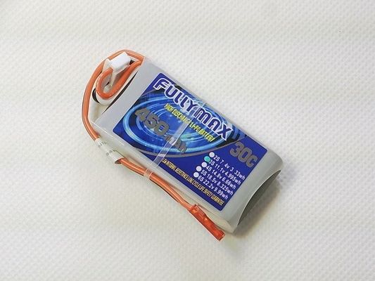 bateria de 11.1V 450mAh 3S 30C LiPo com a tomada de JST para o micro avião de RC